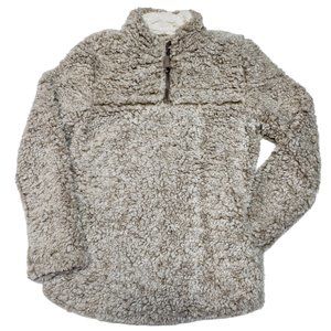 C & C California Plush Sherpa Pullover Jacket